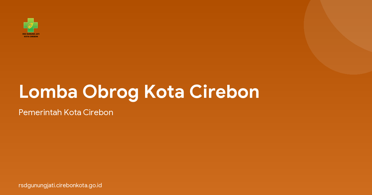 Lomba Obrog Kota Cirebon