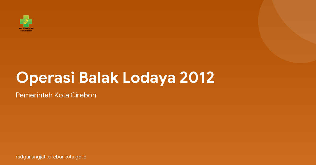 Operasi Balak Lodaya 2012