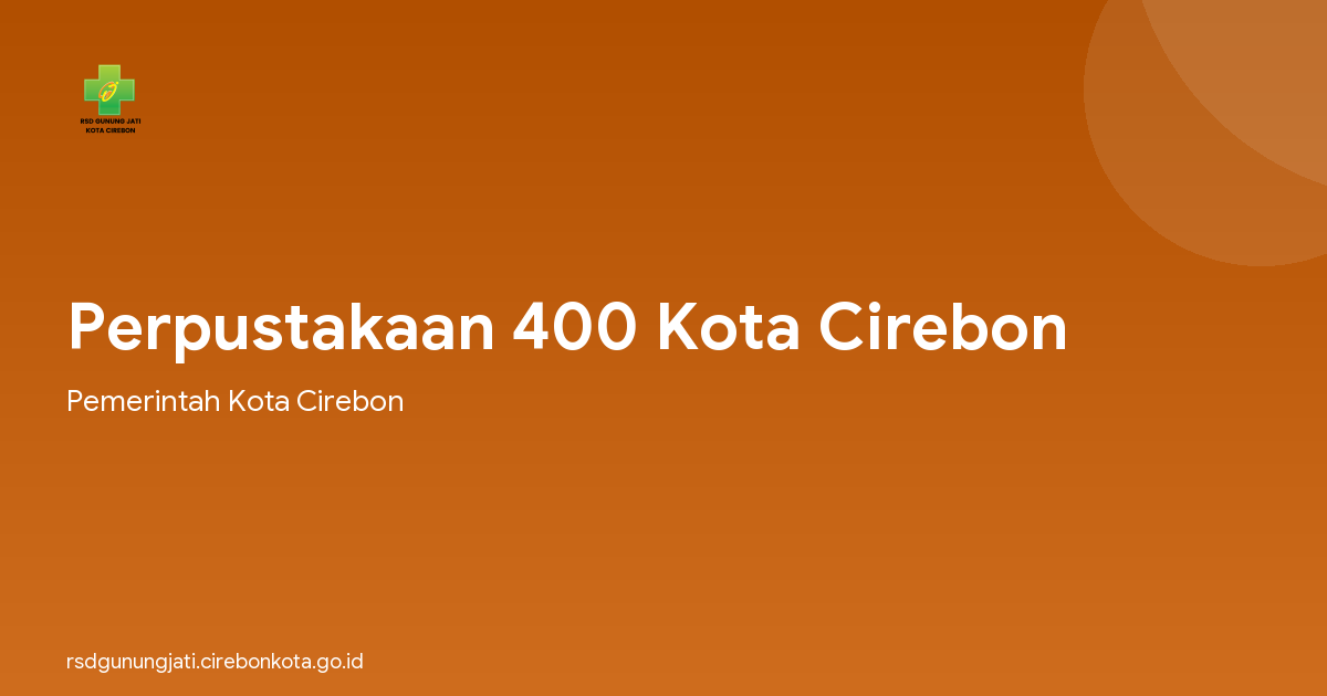 Perpustakaan 400 Kota Cirebon