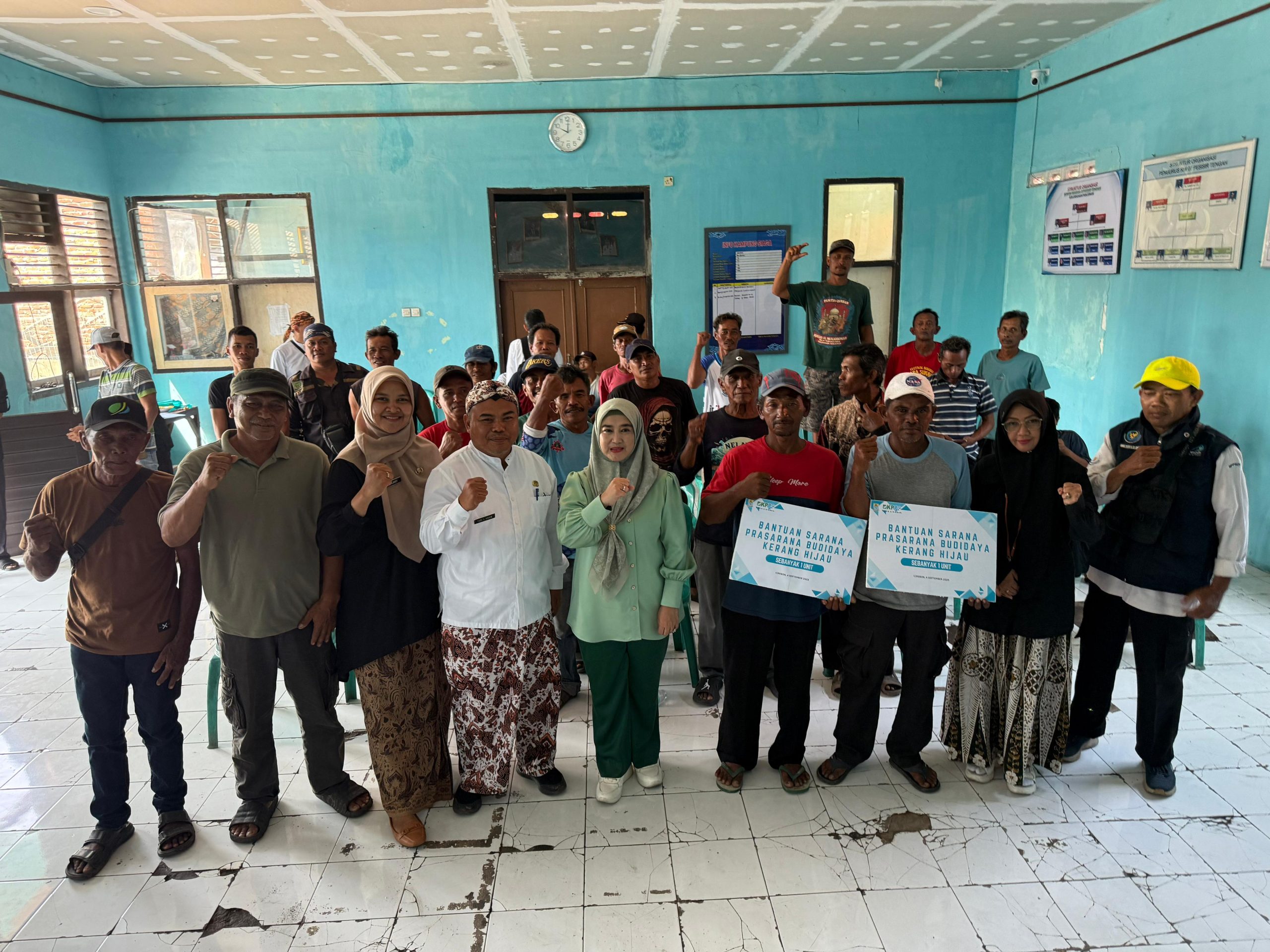 Perkuat Sektor Perikanan dan Dukung Budidaya Kerang Hijau, Pemkot Cirebon Salurkan Dua Unit Rumpon