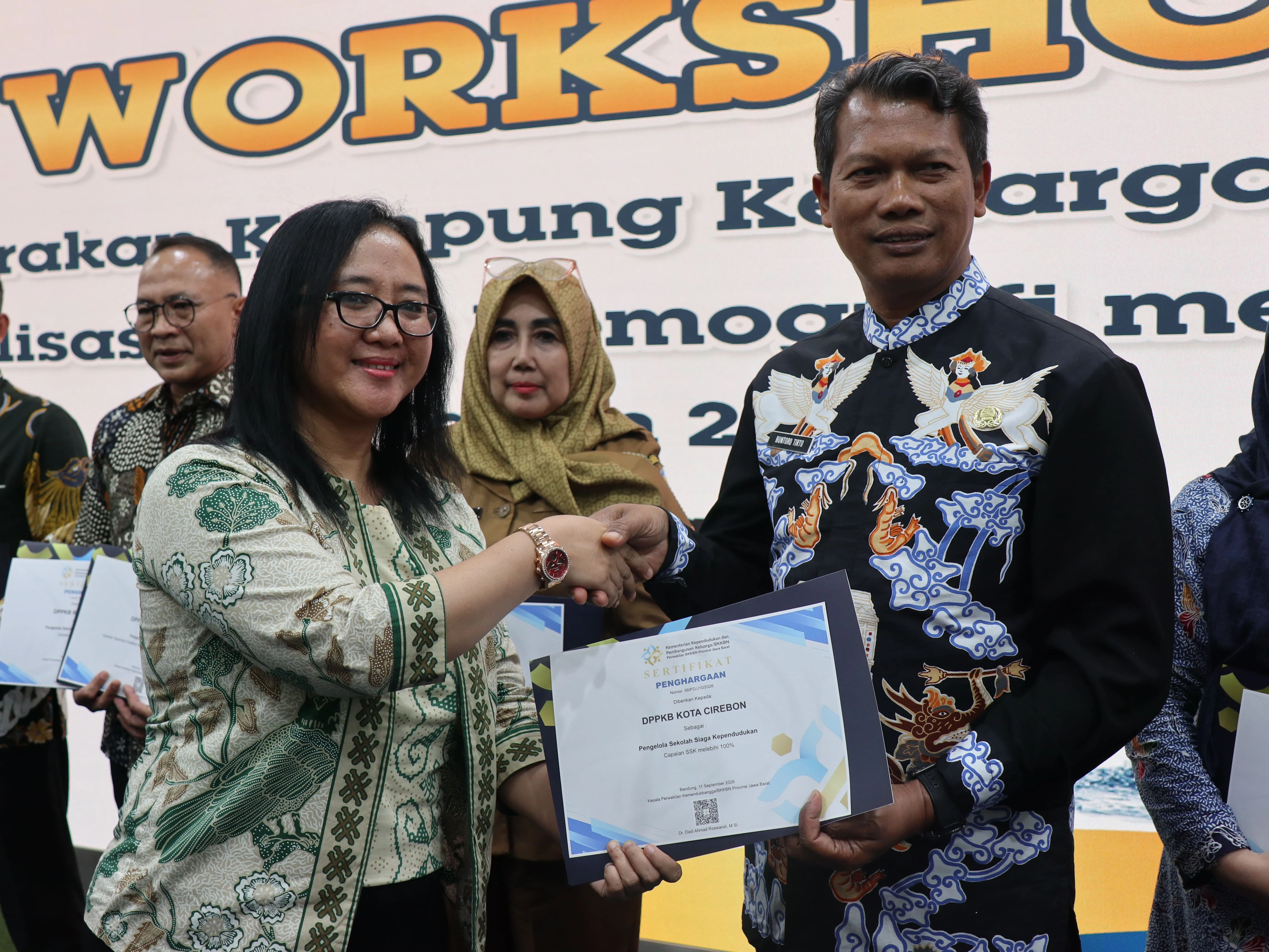 Perkuat Pembangunan Kependudukan, DP3APPKB Kota Cirebon Raih Penghargaan SSK Tingkat Jawa Barat